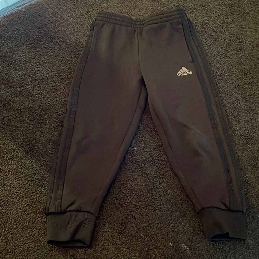 Black adidas sweatpants